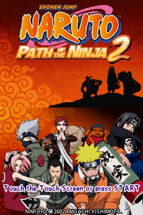 Naruto - Path of the Ninja 2 (USA) (En,Fr) screen shot title